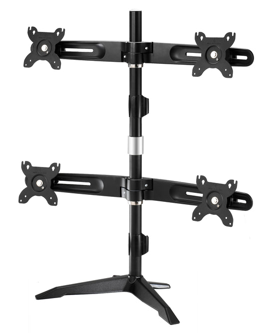AMER QUAD/4 MONITOR DESK STAND MOUNTMNT