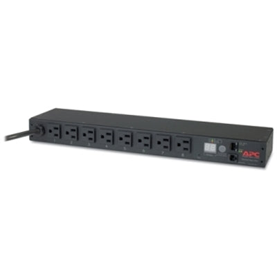 APC AP7800B - POWER DISTRIBUTION UNIT - RACK-MOUNTABLE - 100 V/120 V - 8 NEMA 5-15R