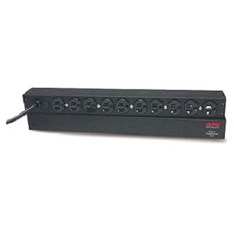 APC AP9562 - POWER DISTRIBUTION UNIT - 1U - 120 V - NEMA 5-15P - 10 NEMA 5-15R - BLA