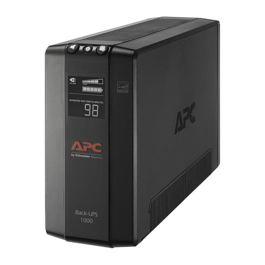 APC Back UPS Pro, BX1000M, BX 1000VA, 8 Outlets, AVR, LCD interface
