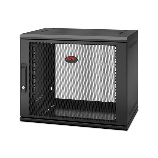 APC NETSHELTER WX 9U SINGLE HINGED WALL-MOUNT ENCLOSURE 400MM DEEP, THIS RACK EN