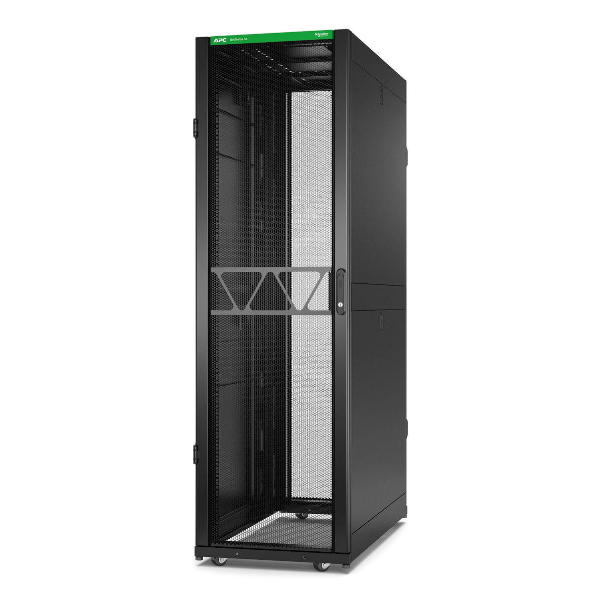 APC NETSHELTER SX GEN 2, 42U SERVER RACK ENCLOSURE 600MM X 1200MM W SIDES BLACK