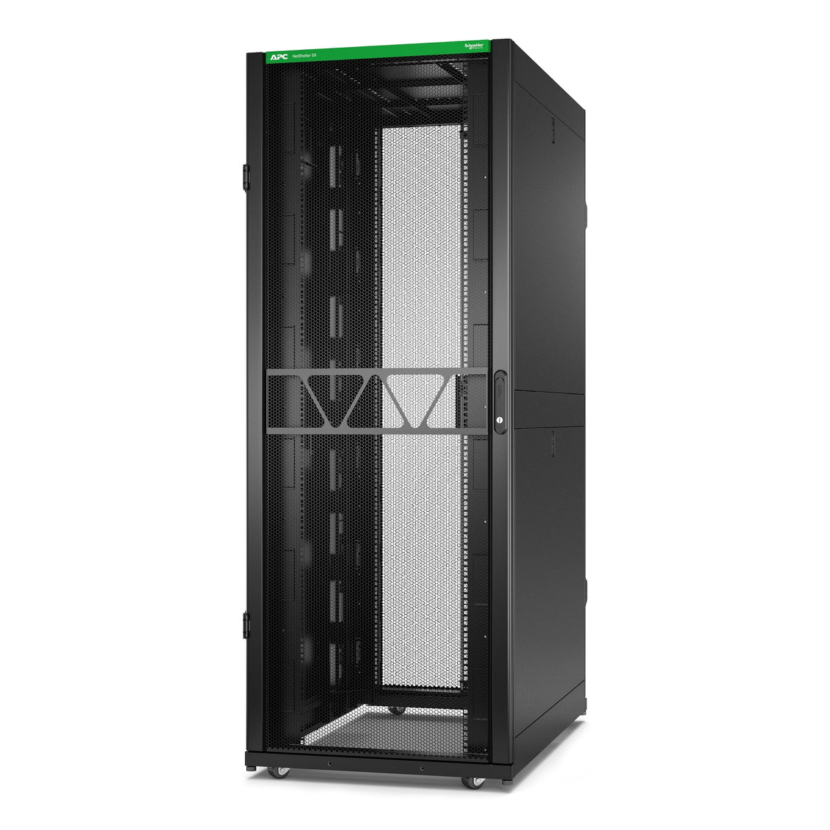 APC NETSHELTER SX GEN 2, 42U SERVER RACK ENCLOSURE 750MM X 1200MM W SIDES BLACK