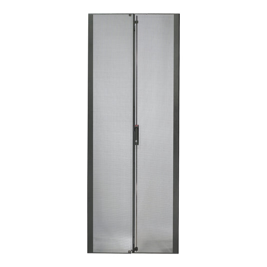 APC NETSHELTER SX 42U 600MM WIDE PERFORATED SPLIT DOORS BLACK