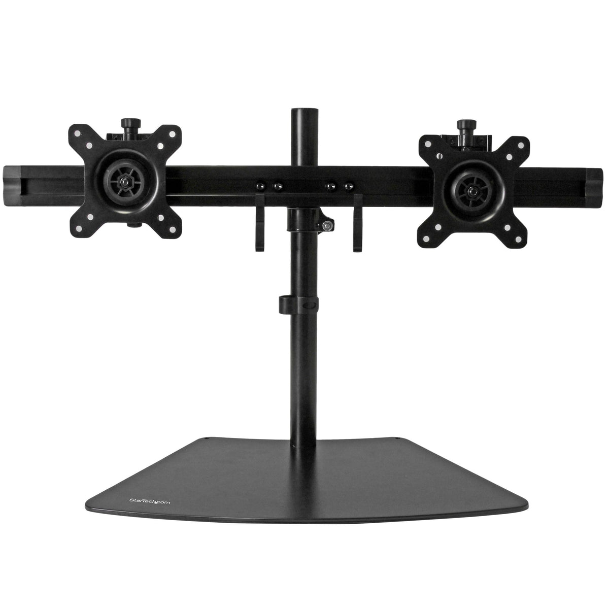 StarTech SAVE DESK SPACE BY MOUNTING TWO MONITORS HORIZONTALLY WITH THIS DUAL MONITOR STA