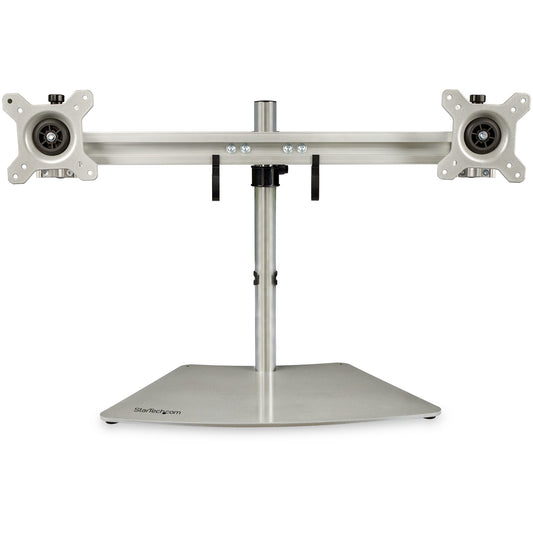 StarTech VESA 75X75/100X100MM FREE STANDING DUAL MONITOR STAND FOR DISPLAYS UP TO 24 (18L