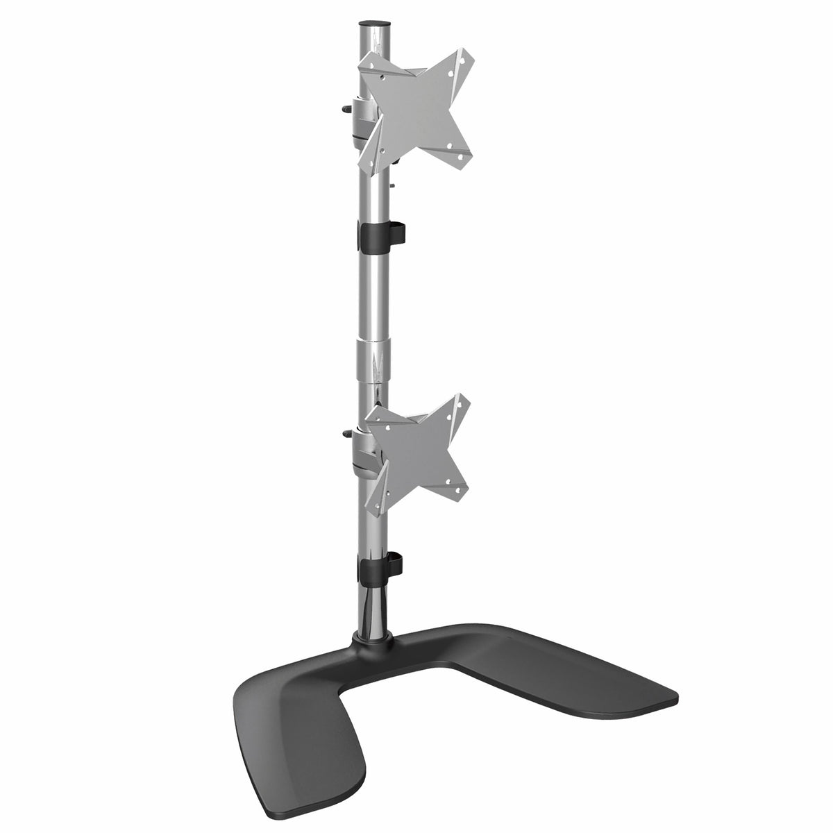 StarTech VESA MOUNT 75X75/100X100MM VERTICAL DUAL MONITOR STAND - STACKED DISPLAYS UP TO