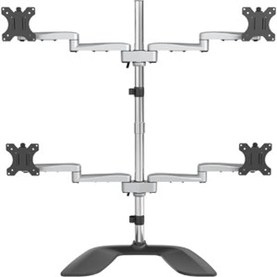 StarTech VESA 75X75/100X100MM DESKTOP QUAD MONITOR STAND (2X2) SUPPORTS 4 DISPLAYS UP TO