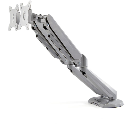StarTech VESA 75MM/100MM DESK MOUNT DUAL MONITOR ARM SUPPORTS DISPLAYS UP TO 30IN (17.6LB