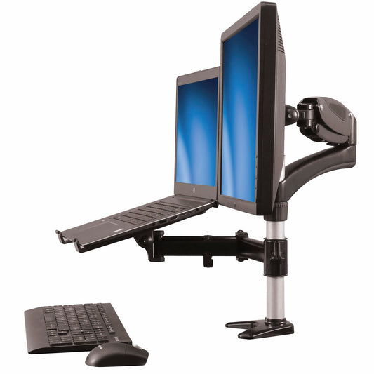 StarTech RAISE YOUR LAPTOP MONITOR OFF YOUR DESK, TO CREATE A DUAL-DISPLAY WORKSPACE AN