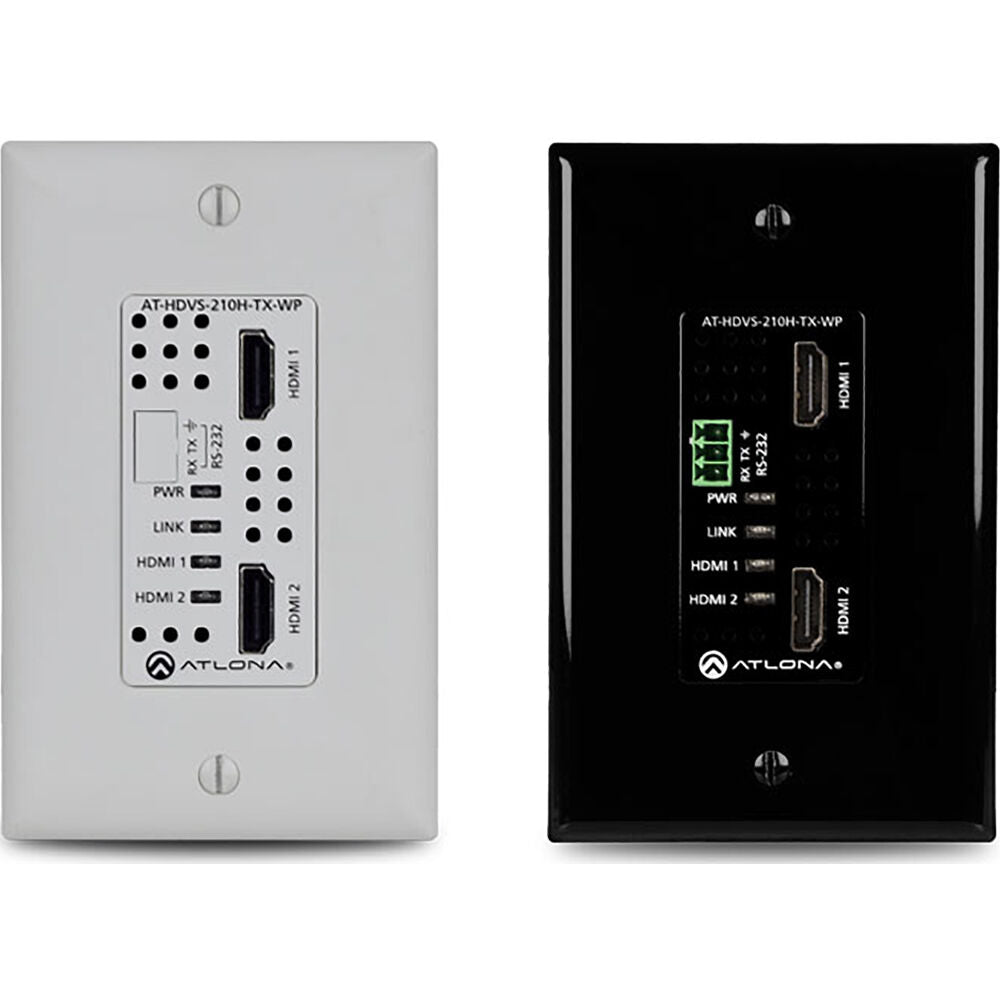 ATLONA Single Gang Dual HDMI Wall Transmitter