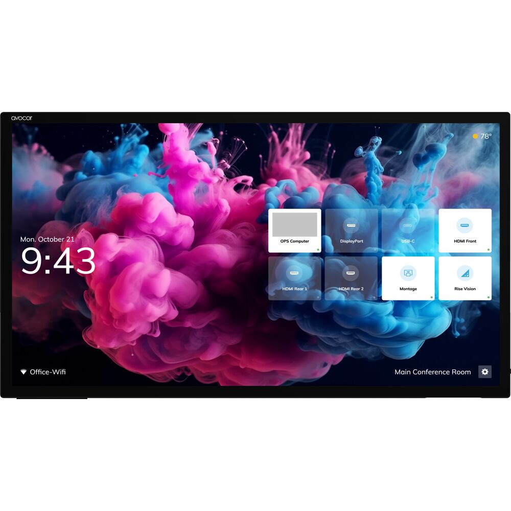 AVOCOR H-20 Series 86" 4K Pcap LED Interactive Display
