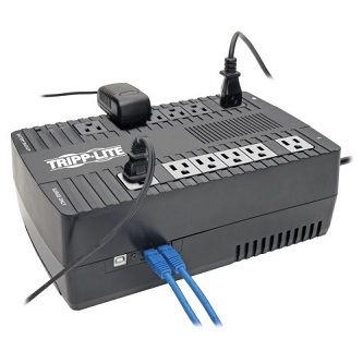 EATON TRIPP LITE SERIES 900VA 480W LINE-INTERACTIVE UPS - 12 NEMA 5-15R OUTLETS,