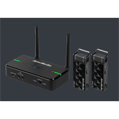 AVermedia 2 Wireless Teacher Microphones with 1 Charging Station