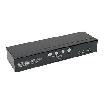 EATON TRIPP LITE SERIES 4-PORT HDMI/USB KVM SWITCH WITH AUDIO/VIDEO AND USB PERI