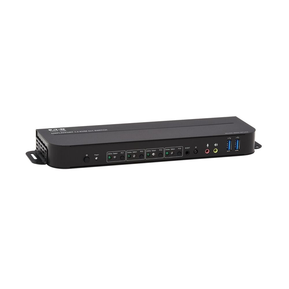 EATON DISPLAYPORT USB KVM SWITCH 4K 4-PORT 60HZ HDR DP 1.4 USB SHARING
