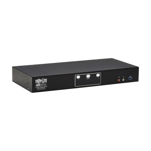EATON TRIPP LITE SERIES 2-PORT DISPLAYPORT DUAL-DISPLAY KVM SWITCH - 4K 60 HZ, U