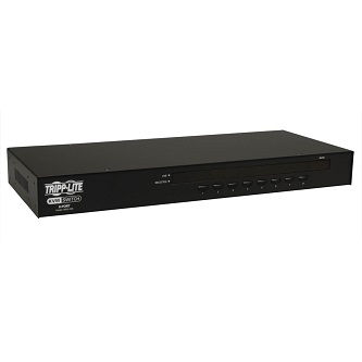 Eaton 8-Port 1U Rack-Mount USB/PS2 KVM Switch with On-Screen Display