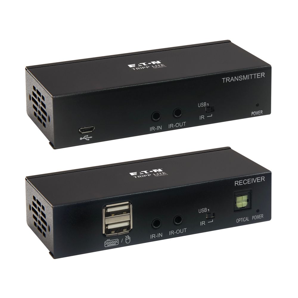 EATON HDMI OVER CAT6 EXTENDER KIT W/ KVM SUPPORT 4K60HZ USB/IR POC TAA
