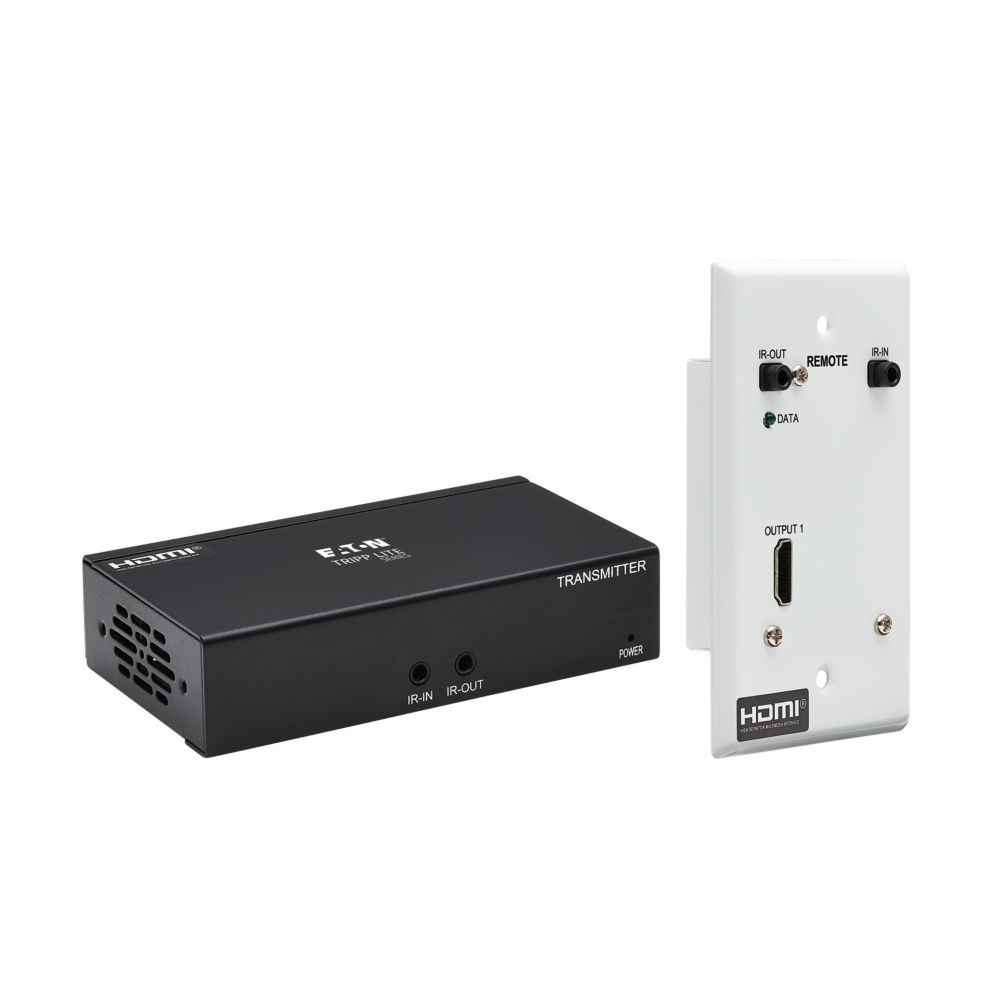 EATON TRIPP LITE SERIES HDMI OVER CAT6 EXTENDER KIT, BOX TRANSMITTER/WALL PLATE
