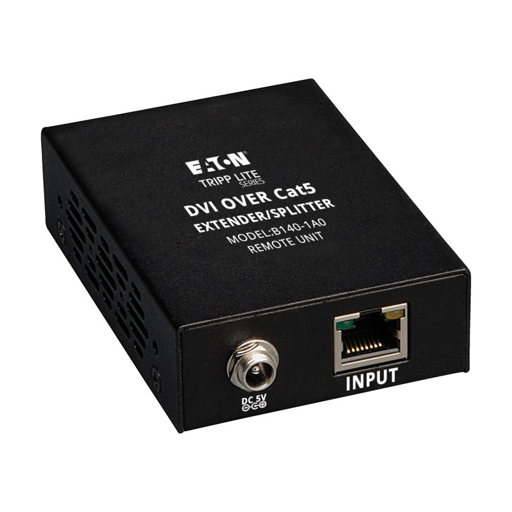 EATON TRIPP LITE SERIES DVI OVER CAT5/6 ACTIVE EXTENDER, BOX-STYLE REMOTE RECEIV