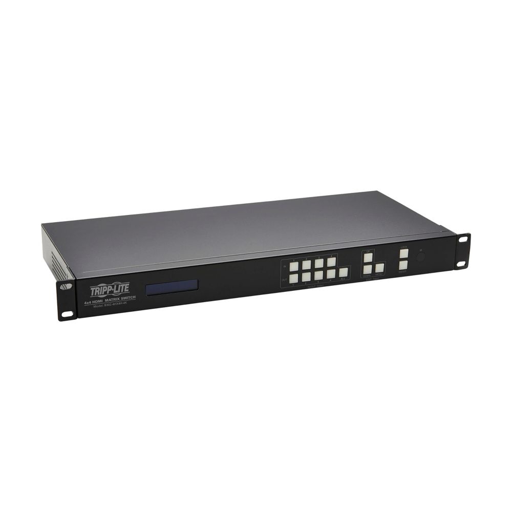 EATON 4X4 HDMI MATRIX SWITCH/SPLITTER W AUDIO EXTRACTOR 4K 60HZ HDR