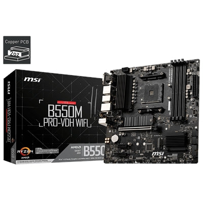 MSI B550 PRO-VDH WIFI MATX Motherboard WIFI AC PCIE gen 4