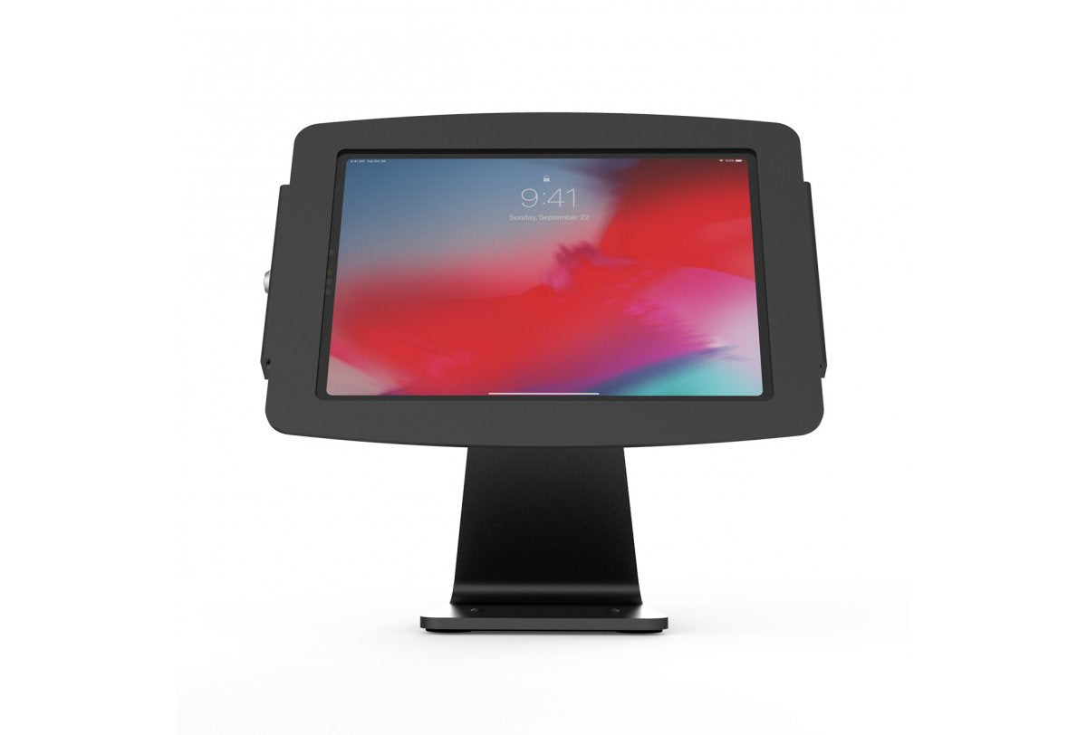 IPAD PRO 12.9IN (3-6TH GEN) SPACE ENCLOSURE ROTATING COUNTER STAND WHITE