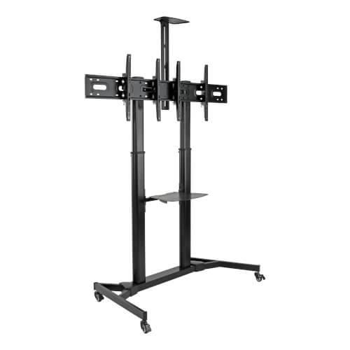 THE DMCSD3545M COMBINES A HEIGHT-ADJUSTABLE TV STAND WITH THE CONVENIENCE OF A R