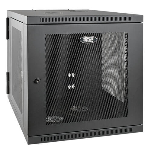 EATON TRIPP LITE SERIES SMARTRACK 12U SERVER-DEPTH WALL-MOUNT SMALL RACK ENCLOSU