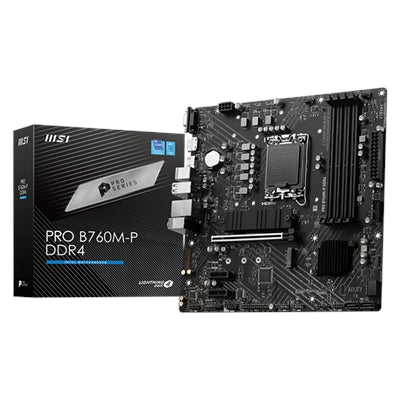 MSI PRO B760MP DDR4 MATX MOTHERBOARD