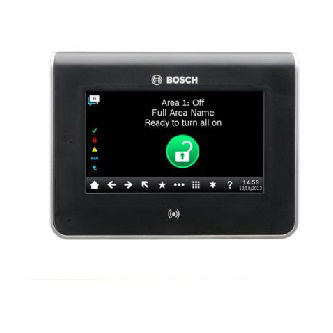 Radionix Touch Screen KP Prox/Input/Output, black