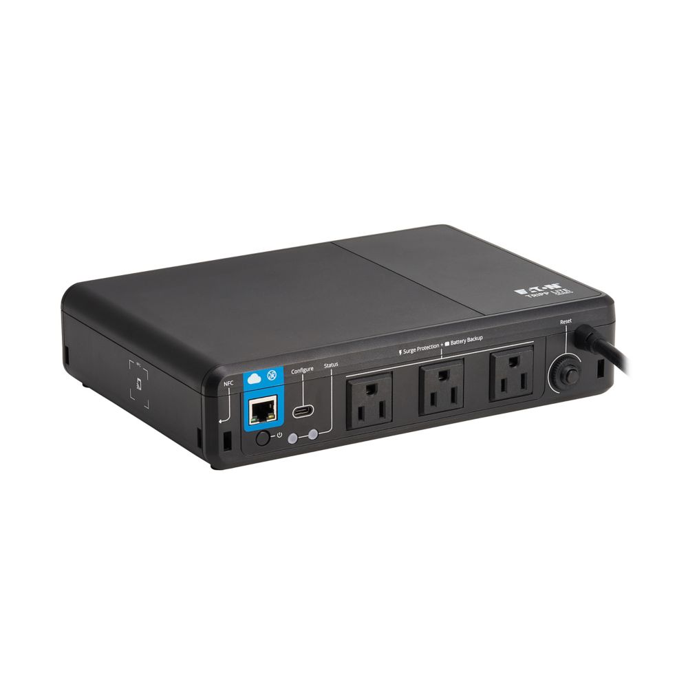 EATON 350VA 210W 120V STANDBY CLOUD-CONNECTED UPS WITH REMOTE MONITORING 3 NEMA 5-15R