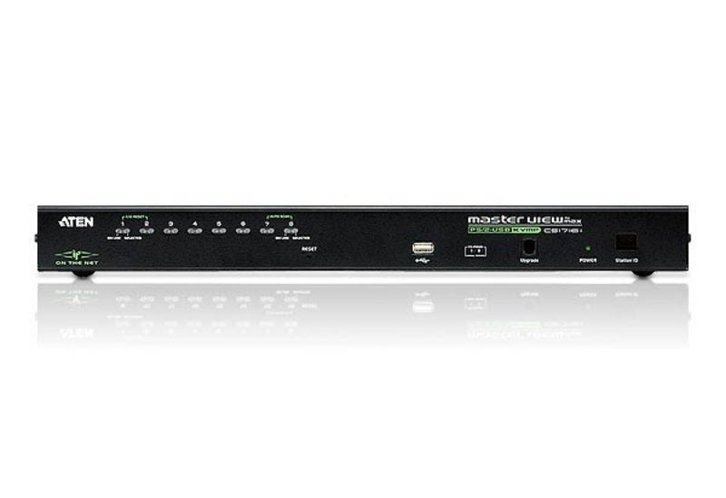 8-PORT PS/2-USB KVM ON THE NET WITH 1 LOCAL/REMOTE USER ACCESS