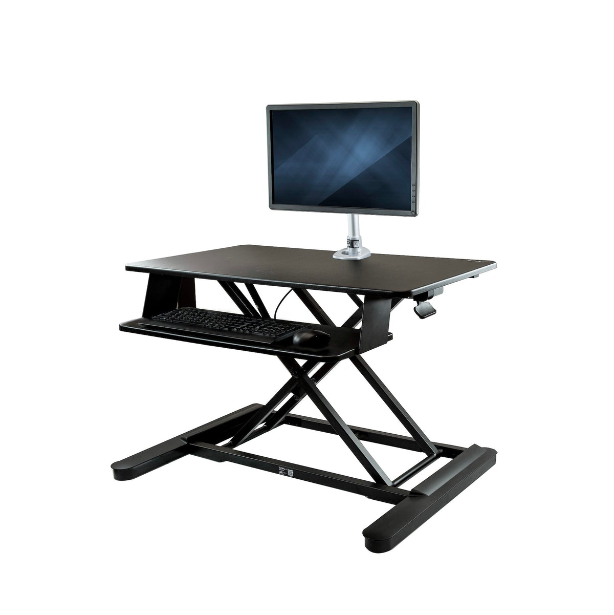 StarTech TRANSFORM YOUR DESK INTO A SIT-STAND WORKSTATION, WITH EASY HEIGHT ADJUSTMENT AN