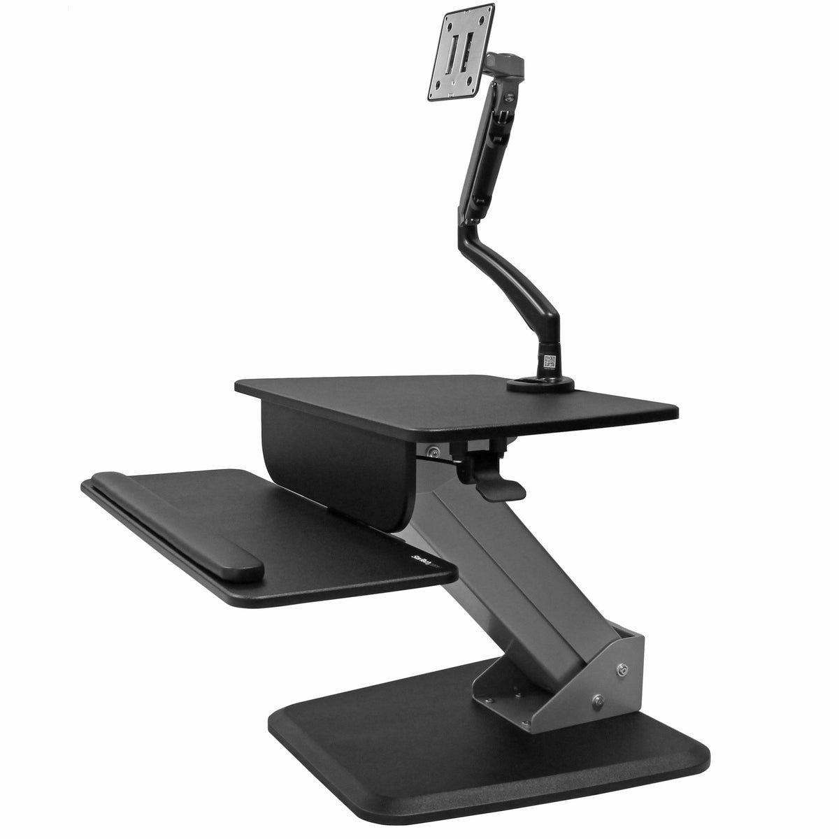 StarTech TURN YOUR DESK INTO A SIT-STAND WORKSPACE WITH A SLIM MONITOR MOUNT THAT FEATURE
