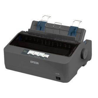 EPSON LX-350 - 27WATT - MATRIX IMPACT PRINTER - DOT-MATRIX - USB, SERIAL, BIDIRE