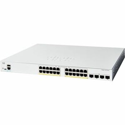 Cisco Catalyst 1200 24-port GE, Full PoE, 4x10G SFP+