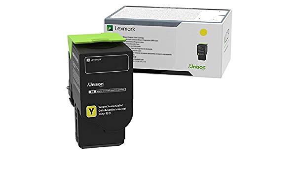 LEXMARK C230H40 YELLOW TONER CARTRIDGE FOR USE IN C/MC2325 ESTIMATED YIELD 2.3K