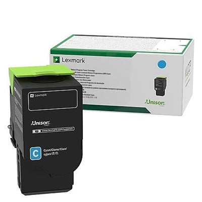 Lexmark C231HC0 Cyan High Yield Return Program Toner Cartridge