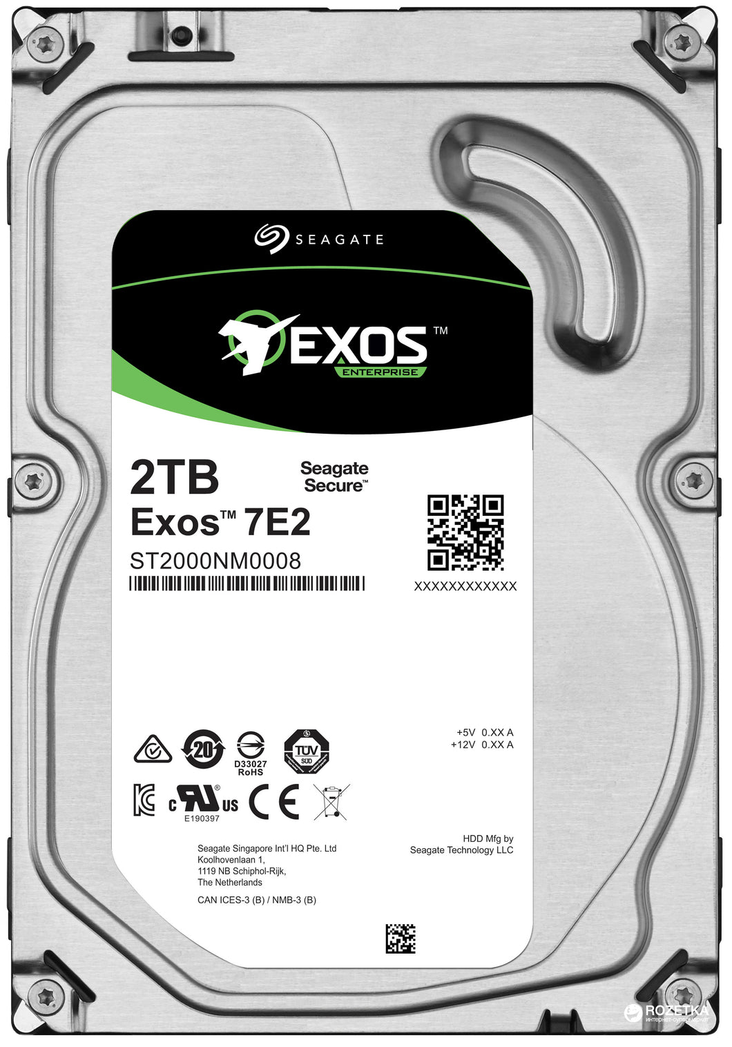SEAGATE ENT 2TB 7.2K 3.5 6G