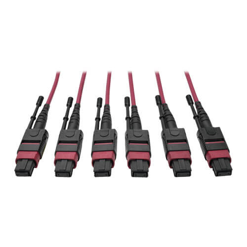 NETWORK CABLE - FIBER OPTIC - FEMALE LEFT GENDER - FEMALE RIGHT GENDER - MTP/MPO