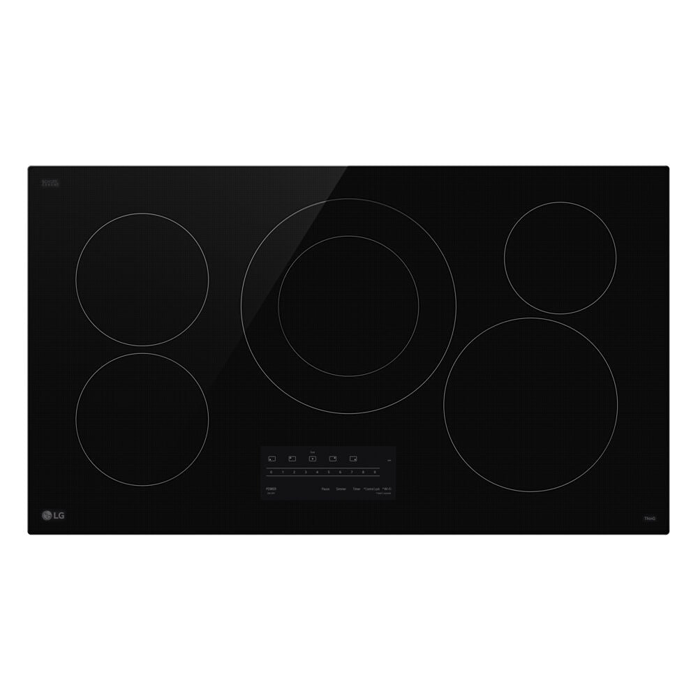 LGAPL 36" Radiant Cooktop ThinQ 3.0kW 5 Elements