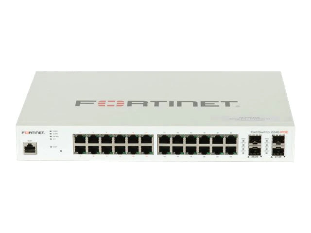 SWITCH - FS-224E-POE - 1RU - WIRED - 1GBPS - GIGABIT ETHERNET - 512MB RAM - 128M