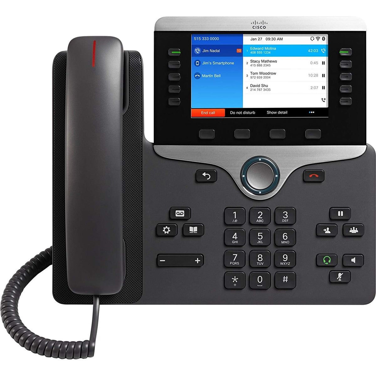 CISCO IP PHONE 8861, MPP FIRMWARE, CHARCOAL