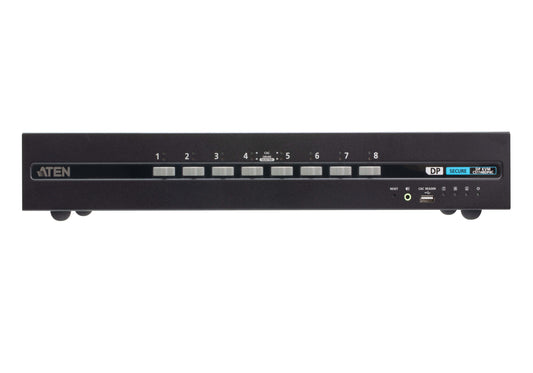ATEN 8-PORT USB DP DUAL DISPLAY PP4.0 SECURE KVM W/ CAC SUPPORT