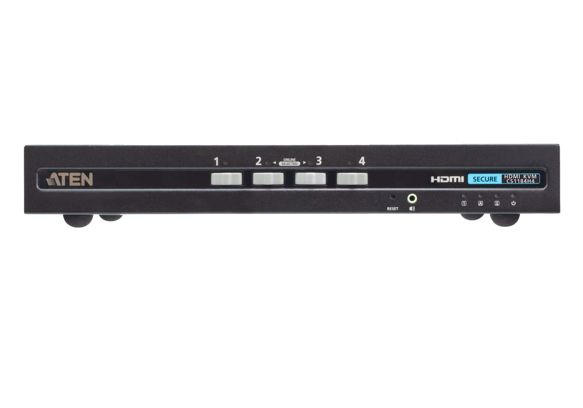 ATEN 4-PORT USB HDMI SINGLE DISPLAY PP4.0 SECURE KVM