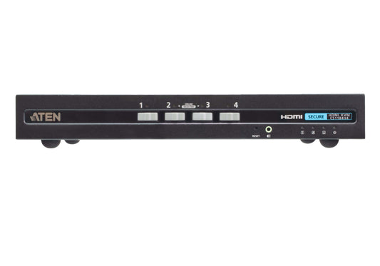 ATEN 4-PORT USB HDMI SINGLE DISPLAY PP4.0 SECURE KVM