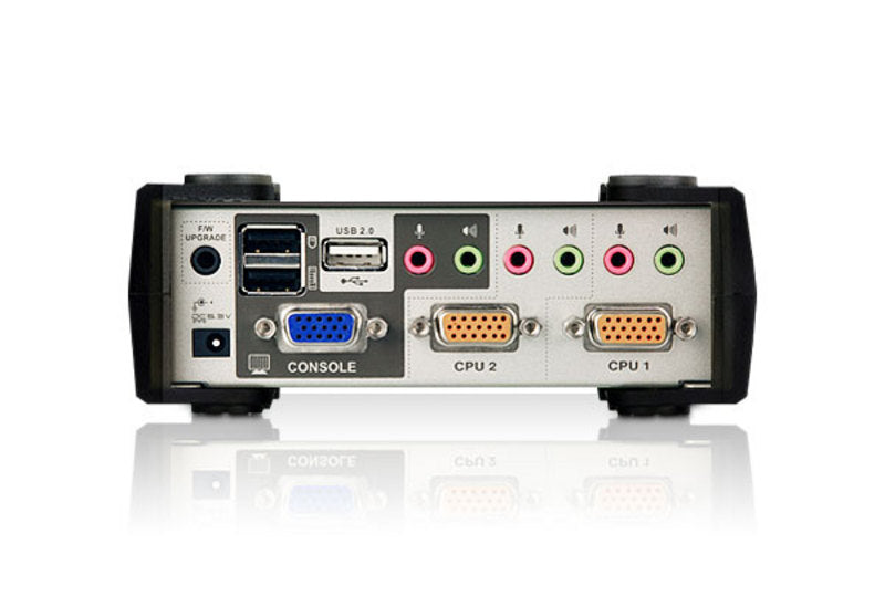 ATEN THE CS1732B IS A TWO PORT KVMP SWITCH COMBINED WITH A TWO-PORT USB 2.0 HUB. AS A