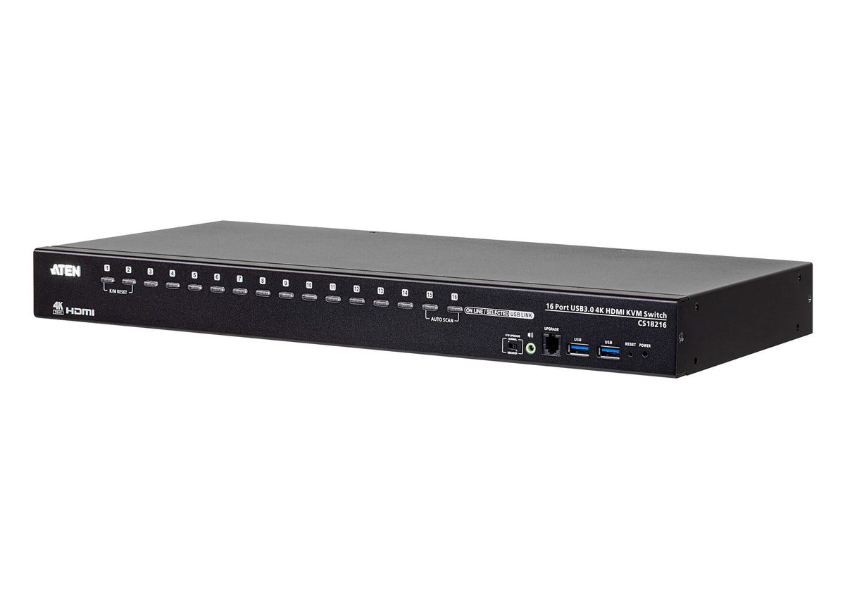 ATEN 16-PORT USB3.0 4K HDMI KVM